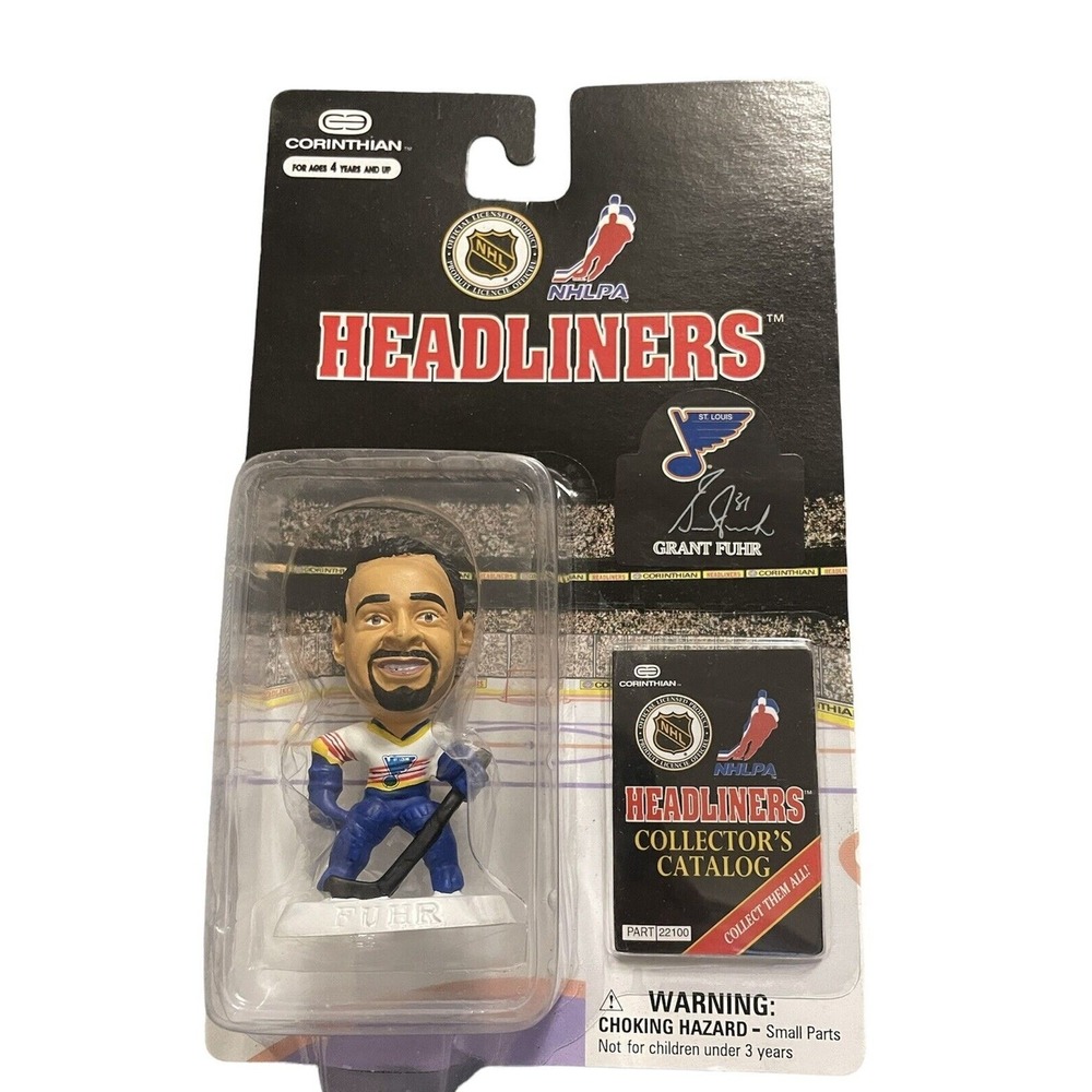 Grant Fuhr 1997‎ NHL Headliners Sports Figure Corinthian St. Louis Blues